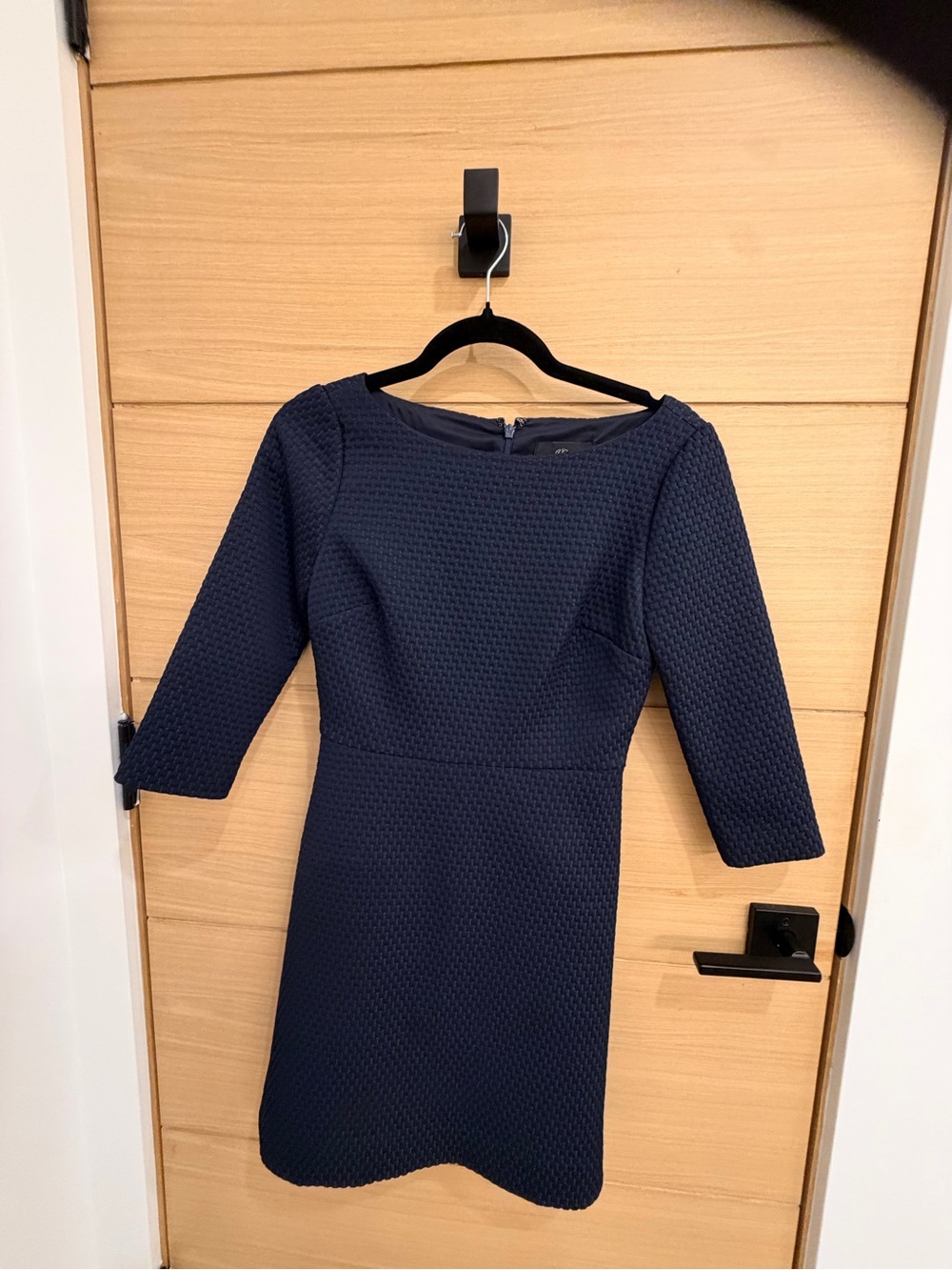 J crew - Classic Navy Textured Dress